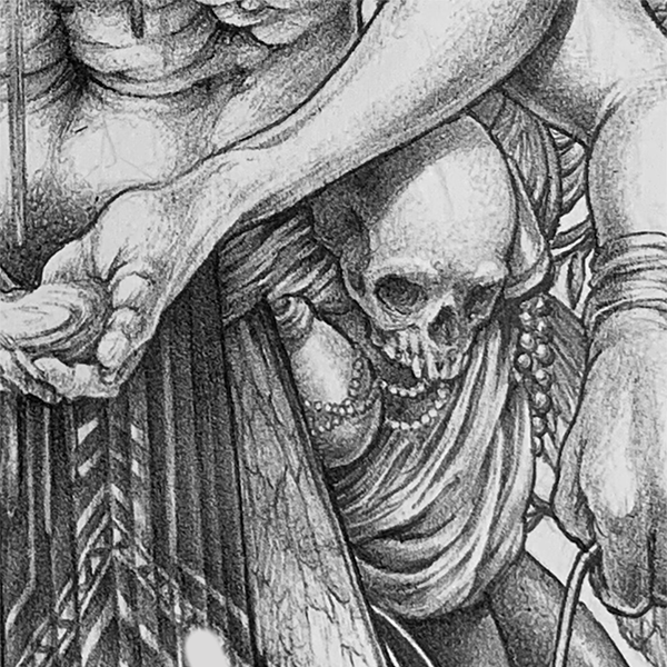 Shaman, zoomed in