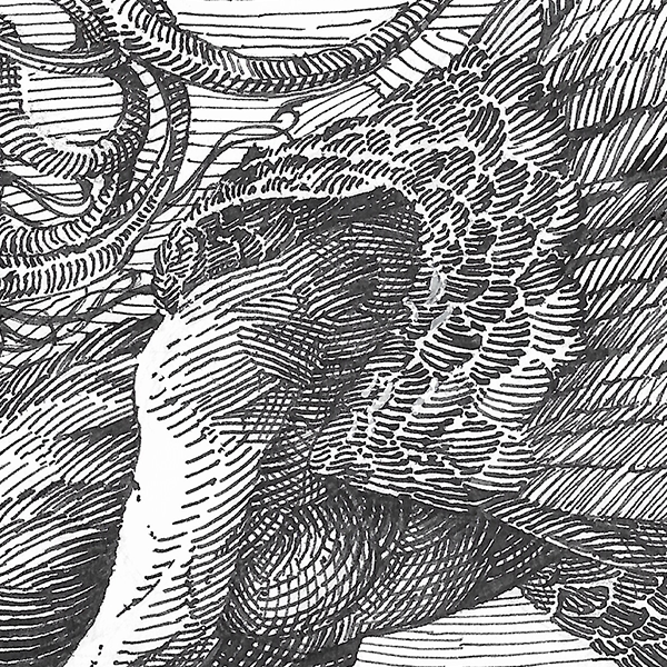 Sphinx, zoomed in